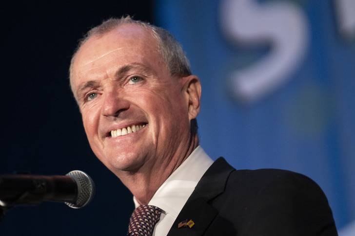 New Jersey Gov. Phil Murphy delivers a victory speech in Asbury Park after securing a second term on Nov. 3, 2021. Murphy returns to WBGO for "Ask Governor Murphy," in partnership with WNYC and WHYY, and aired on each of the stations.